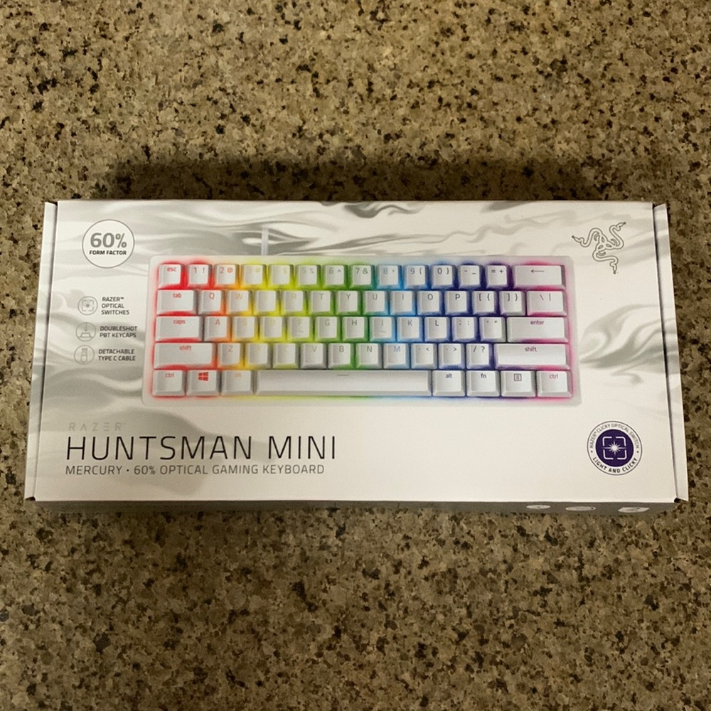 New in box RAZER gaming keyboard